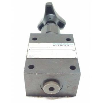 DBD6G18/315 Pressure relief valves,direct operated MANNESMANN REXROTH DBD SERIES