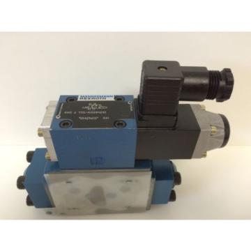 Origin REXROTH HYDRAULIC VALVE 4WE-6-Y53/AG24NZ45 WITH Z4WEH-10-E63-41/6AG24NETZ45