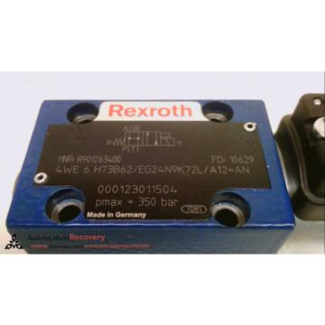 REXROTH 4WE 6 H73B62/EG24N9K72L/A12=AN, 4/2 DIRECTIONAL CONTROL VALVE #231540