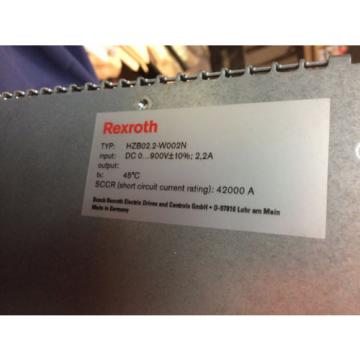 SALE Rexroth Indramat HVE042-W075N POWER SUPPLY WITH BLEEDER HZB022-W002N