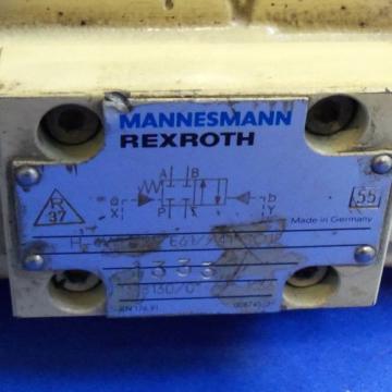 MANNESMANN REXROTH 250V 5A HYDRAULIC SOLENOID VALVE, H-4WH 25 E61//41 SO12