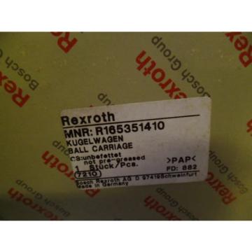 REXROTH R165351410 LINEAR BEARING Origin IN BOX