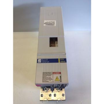 GUARANTEED FACTORY REFURBBED REXROTH INDRAMAT ECO SERVO DRIVE DKC013-100-7FW