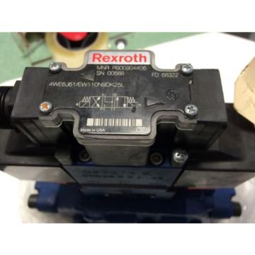 Origin REXROTH R900904406 HYDRAULIC VALVE,R978008115,4WE6J61/EW110N9DK25L,823274 CE