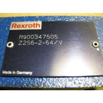 Rexroth Z2S6-2-64/V Hydraulic Check Valve R900347505