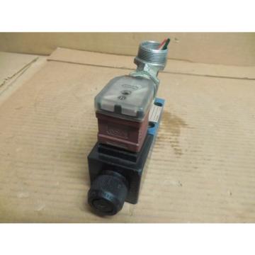 REXROTH SOLENOID VALVE 4WE6D60/EW110N9Z45 L/V RR00880057