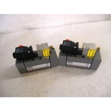 BOSCH REXROTH 1824210223 VALVES, PE MAX 10 BAR, 48V, 24 VDC, LOT OF 2, Origin