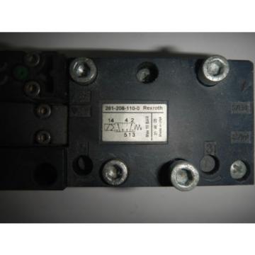 Rexroth 261-208-110-0 Pneumatic Valve