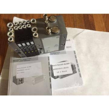 Origin REXROTH RMV04-DP,REXROTH 0820062051,0820062101 VALVE SYSTEM amp; MANUAL ,BOXYS