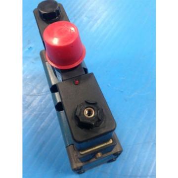 REXROTH GS-020052-00909 SOLENOID VALVE 24VDC Origin NO BOX U4