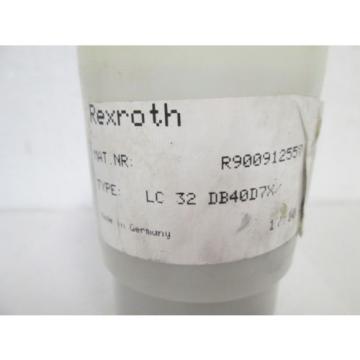 Origin Rexroth R900912557 2-Way Cartridge Valve w/o Control Cover LC 32 DB40D7X/