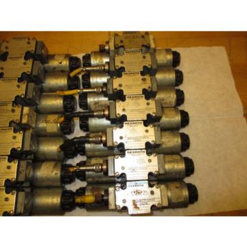 Rexroth 4WE6J60/DG24N9DK24L Hydraulic Directional Valve 24VDC Hydronorma