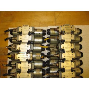 Rexroth 4WE6J60/DG24N9DK24L Hydraulic Directional Valve 24VDC Hydronorma