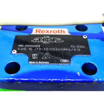 Rexroth Bosch R900560858 / 4WE 10 J73-33/CG24N9K4/A12 ventil valve  /  Invoice