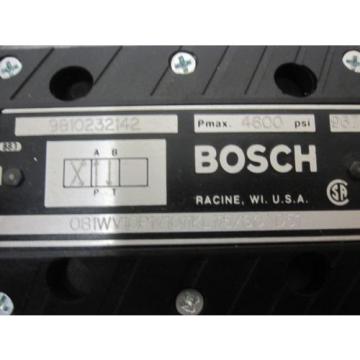 Origin BOSCH 9810232142 DIRECTIONAL VALVE # 081WV10P1V1011KL115/60D51