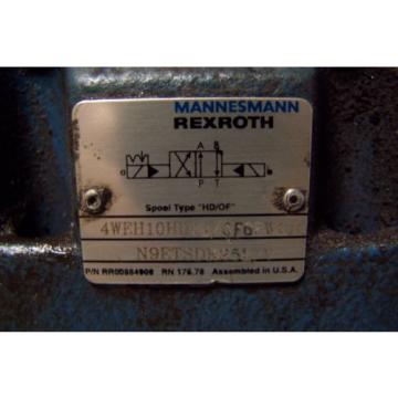 Origin MANNESMANN REXROTH 4WEH10D44/OF6EW110 HYDRAULIC DIRECTIONAL VALVE 120 VAC