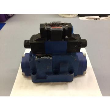 REXROTH HYDRAULIC SOLENOID VALVE, MNR: R901262802, 4WEH22 J76/6EW110, FD55515