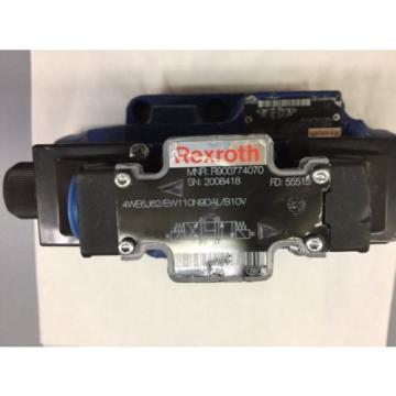 REXROTH HYDRAULIC SOLENOID VALVE, MNR: R901262802, 4WEH22 J76/6EW110, FD55515