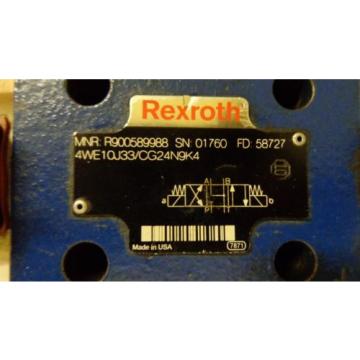 Rexroth 4WE 10 J33/CG24N9K4 Valve