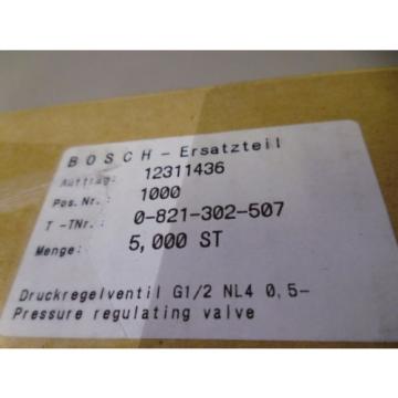 REXROTH 0821302507 PRESSURE REGULATING VALVE Origin IN BOX