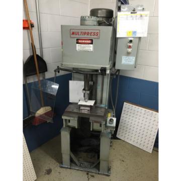 Hydraulic Press Multipress Denison WR87M 8 Ton  origin 1987 From Medical Facility