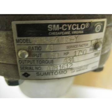 Origin SUMITOMO SM-CYLCO CNHJ-4085-Y REDUCER