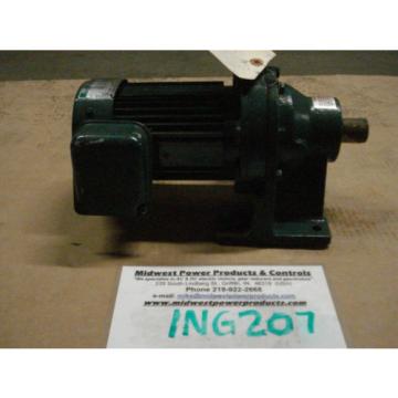 Sumitomo Cyclo gearmotor CNHM-05-4090YC-13, 135 rpm, 13:1, 5hp, 230/460,inline