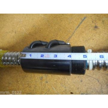 Rexroth Linear Slide 73#034; Total Length Shaft 11/16#034; OD 1-1/2#034; Length amp; Ball Screw