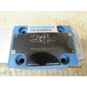 Mannesmann Rexroth Solenoid Valve 4WP6C50/N/5 4WP6C50N5 RR00009279 origin