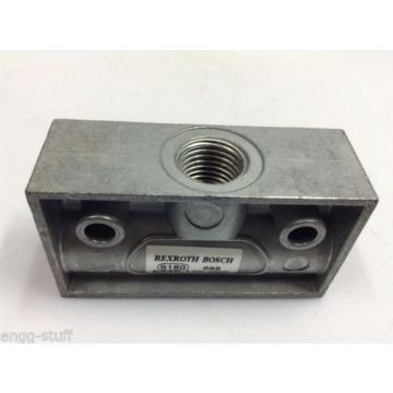 REXROTH / BOSCH / WABCO 5340170000  SHUTTLE VALVE FOR OIL AND AIR, M14X15