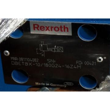 REXROTH HYDRAULIC PROPORTIONAL VALVE DBETBX-10/180G24-16Z4M NIB