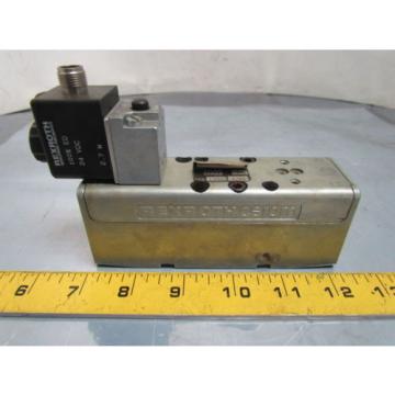 Rexroth Ceram GT10061-0440 2-Position Solenoid Valve 24VDC 27W 150 PSI