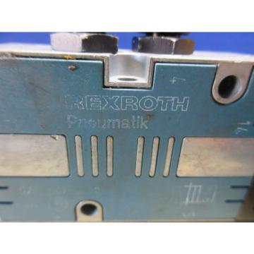 REXROTH PNEUMATIK VALVE 577 607 0 577607 CHARMILLES ROBOFIL 690 EDM