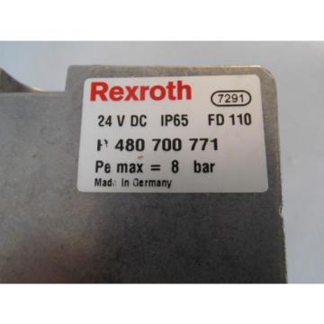 Rexroth R480 700 771, Bosch 0820062501 Valve terminal mit 8 top Condition free