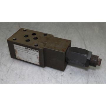 Rexroth Valve, ZDB 6 VB2-40/100V, Used, Warranty