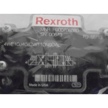 REXROTH, DIRECTIONAL CONTROL VALVE, R900708880, FD58713, 110/120VAC, 50/60HZ