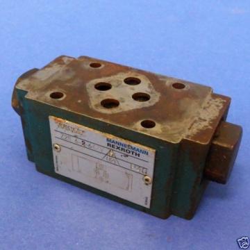 MANNESMANN REXROTH CHECK VALVE Z2S6-2-64/V