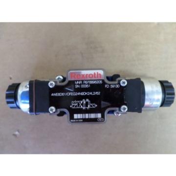 Rexroth 4WE6D61/OFEG24N9DK24L2/62  4-Way Solenoid Valve