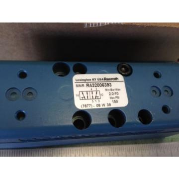 Origin REXROTH R432006393,GT10050-3340 PNEUMATIC VALVE, MAX PSI 150,BOXYM