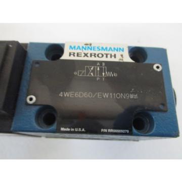 REXROTH 4WE6D60/EW110N9 SOLENOID VALVE Origin  OUT OF A BOX