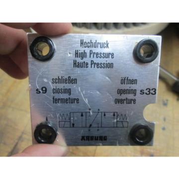 Bosch Rexroth 0-0810-001-944 315 Bar High Pressure Directional Valve Off Arburg