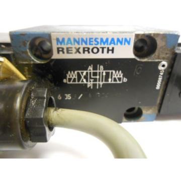 MANNESMANN REXROTH, HYDRAULIC VALVE, 4WE 6 J53/ A G24NK4