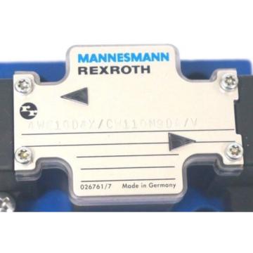 Origin MANNESMANN REXROTH 4WE10D4X/CW110N9DA/V VALVE R978908934