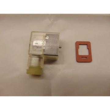 BOSCH REXROTH 1834484107 FORM B VALVE CONNECTOR WITH LED 24 VOLT