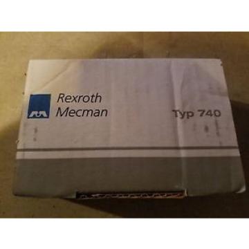 AUTHENTIC-Rexroth-Mecman Typ 740-Origin IN BOX