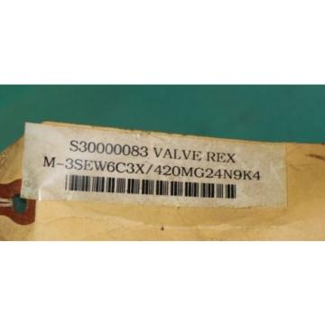 Rexroth, M-3SEW6C32/420MG24N9K4/V, Hydraulic Directional Seat Valve Origin