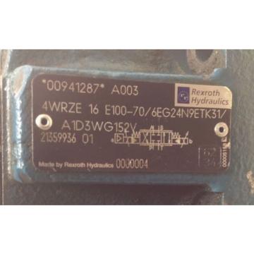 REXROTH SOLENOID 4WRZE 16 E100-70/6EG24N9ETK31/A1D3WG152V / 21359936 01