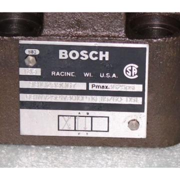 Bosch 9810235067 Hydraulic Directional Valve 081WV25P1V3010PTKL Rexroth