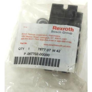 Origin REXROTH BOSCH P-067702-00000 MANIFOLD VALVE 7877 07 W 42, 487707W42