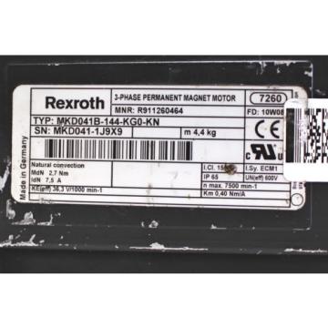 Indramat/ Rexroth MKD041B-144-KG0-KN Servomotor